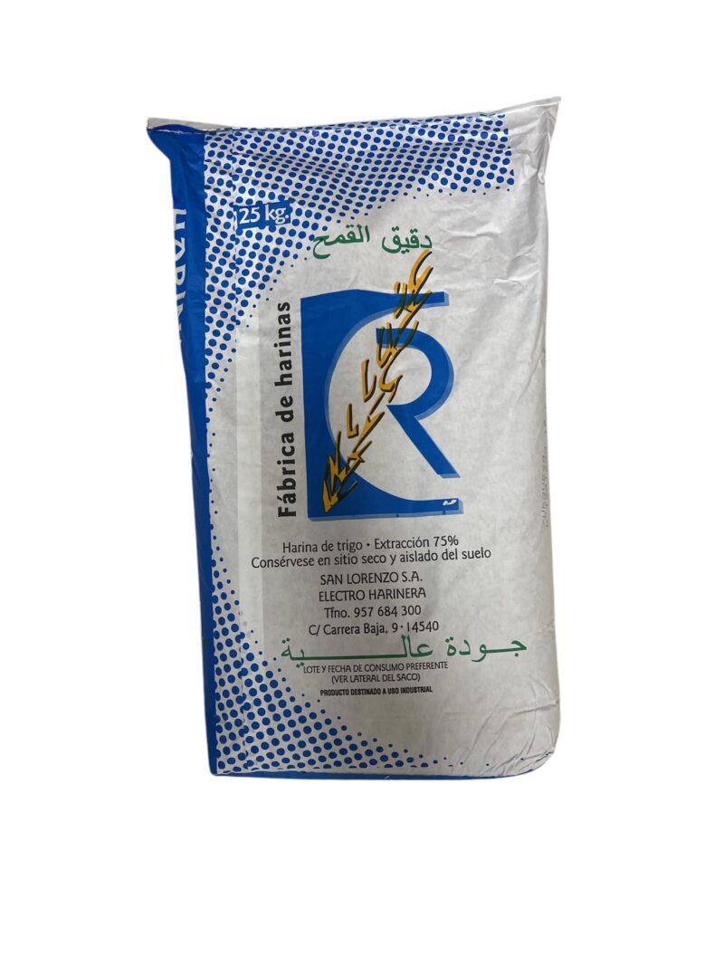harina de trigo  turquesa 25kg 220w
